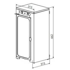 Камера для зберігання стерильних виробів Панмед-10М зі скляними дверцятами купити у інтернет-магазині АЛВІМЕДИКА Украина 2