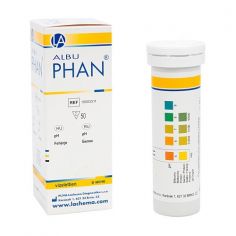 АльбуФАН (белок, рН), 50 п купить в интернет-магазине АЛВИМЕДИКА Украина