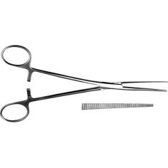 Зажим кровоостанавливающий, зубчатый, прямой №2, 198 мм (Бильрот)  купить в интернет-магазине АЛВИМЕДИКА Украина