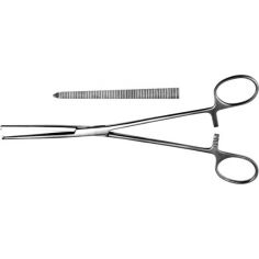 Зажим кровоостанавливающий, 1х2 зубый зубчатый (Кохер), прямой №3, 200 мм купить в интернет-магазине АЛВИМЕДИКА Украина